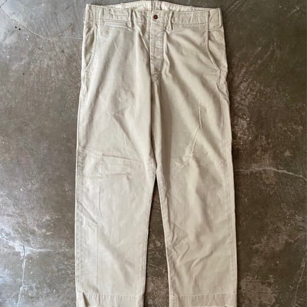 00s RRL DISTRESSED FIELD CHINO PANTS