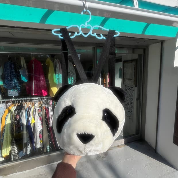 팬더 머리 백팩 🐼