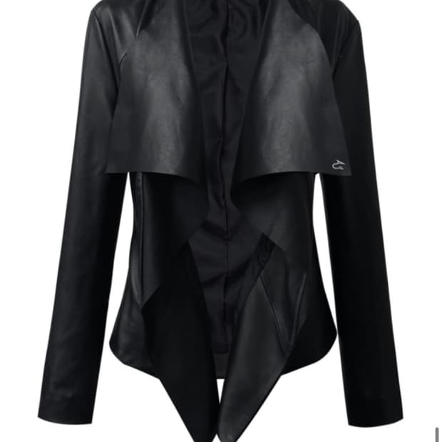 어반유니크 램스킨 레더 자켓