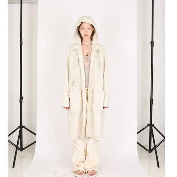 혜인서 코트 hooded coat 2사이즈 남녀공용