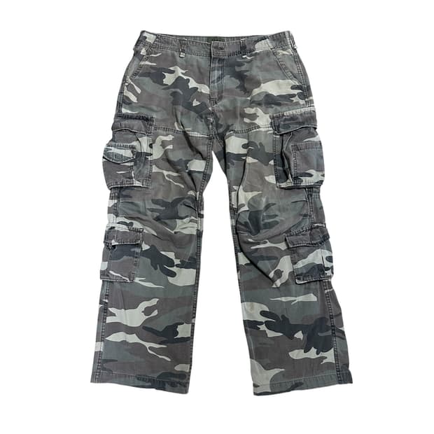 R&G 카모플라쥬 포켓 카고 팬츠 