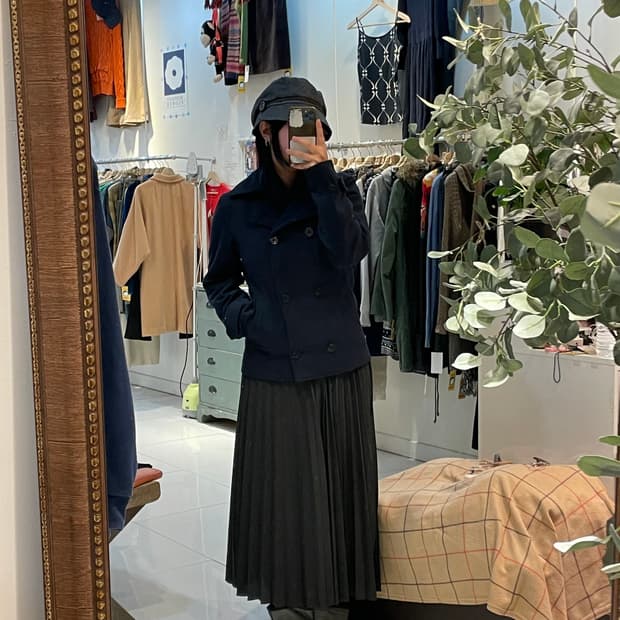 일본빈티지 더블피코트 