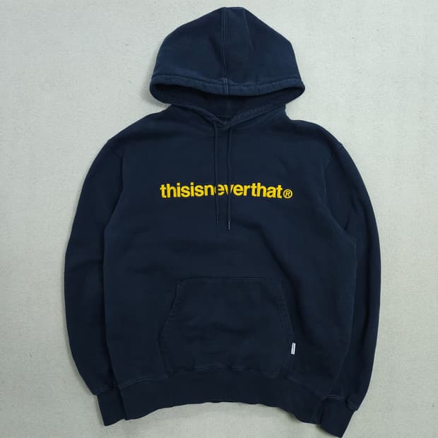 디스이즈네버댓 후드티 L
