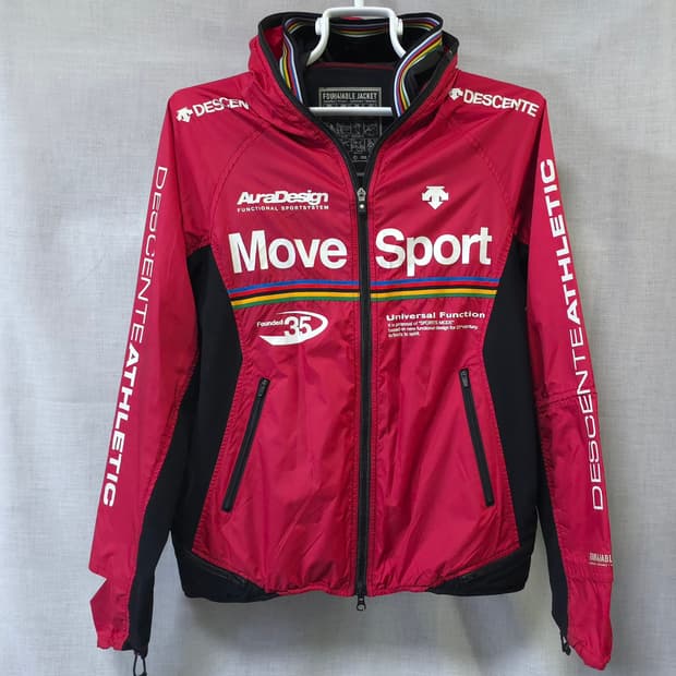 데상트 봄여름 얇은 런닝 져지 자켓 사이클 바람막이 점퍼 100 스트릿 