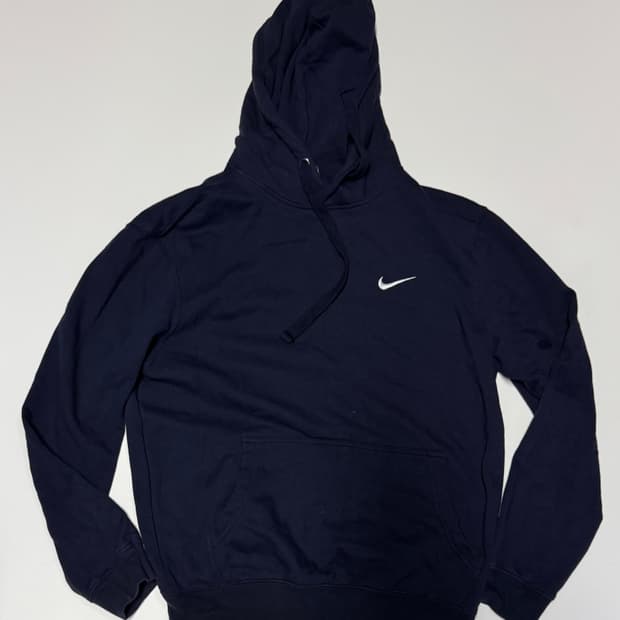 나이키 Nike 기모 후드티 네이비