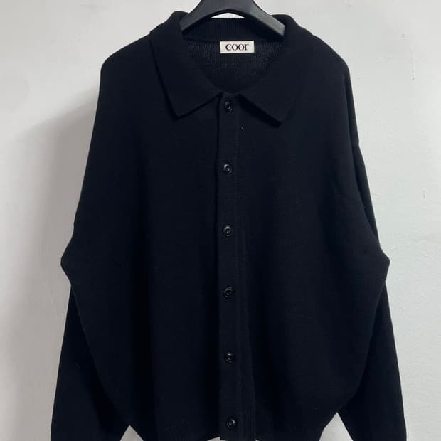 22S COOR 쿠어 탑필 울 카라 가디건 (on.)