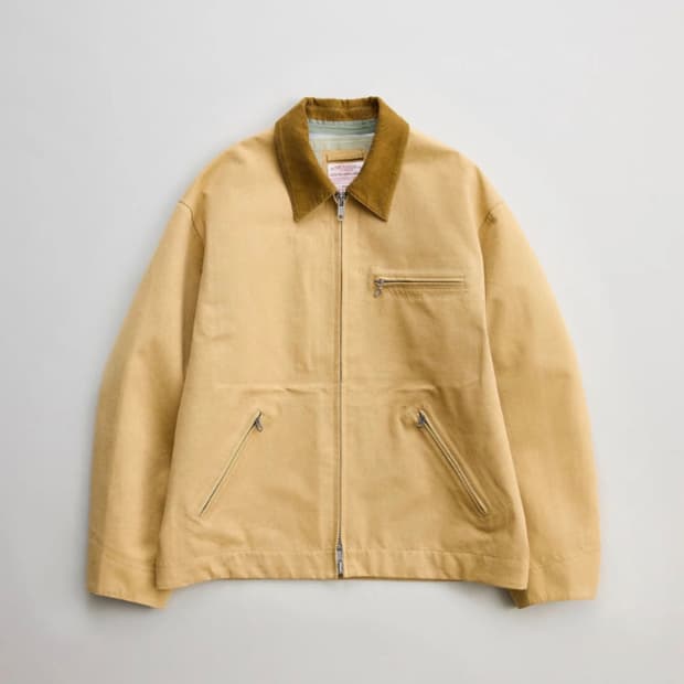 [M] 나이스네스 26ss 버든 burden 워크 자켓 카키 베이지