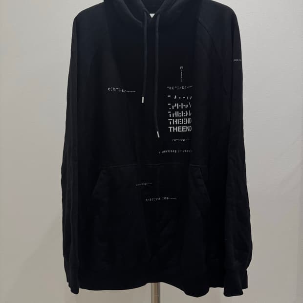 솔로이스트 21aw 모스코드 오버사이즈 후드