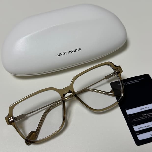 젠틀몬스터 jeff 안경