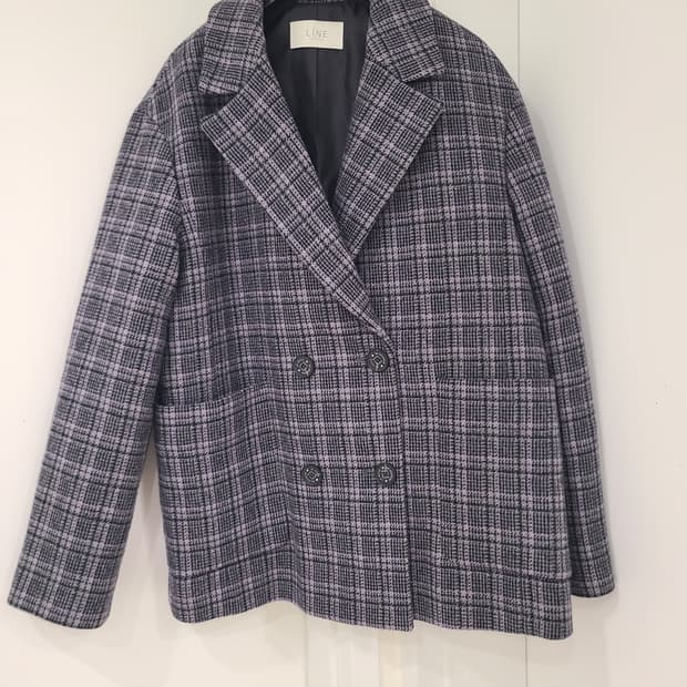 새상품 라인 line  울자켓