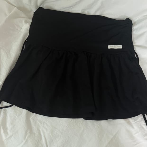 24-003 SHIRRING SKIRT 지초이 셔링 스커트