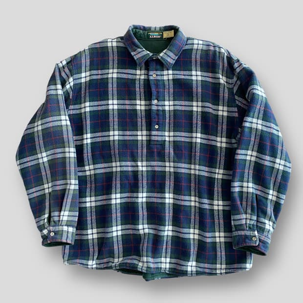(L)LLBean 엘엘빈 리버시블 헤비플란넬셔츠
