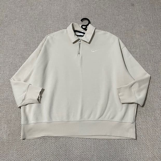 나이키 여성 피닉스 플리스 반집업 카라 맨투맨 6739