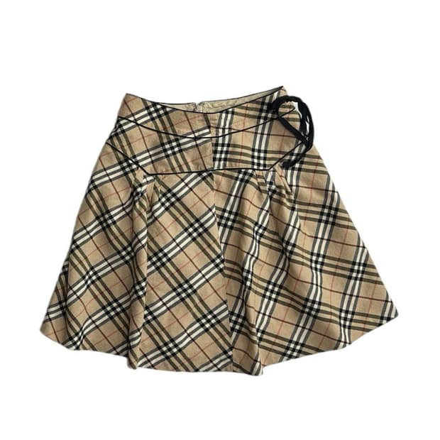 버버리 체크스커트 burberry 36