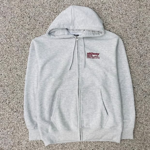 스투시 dna 후드집업