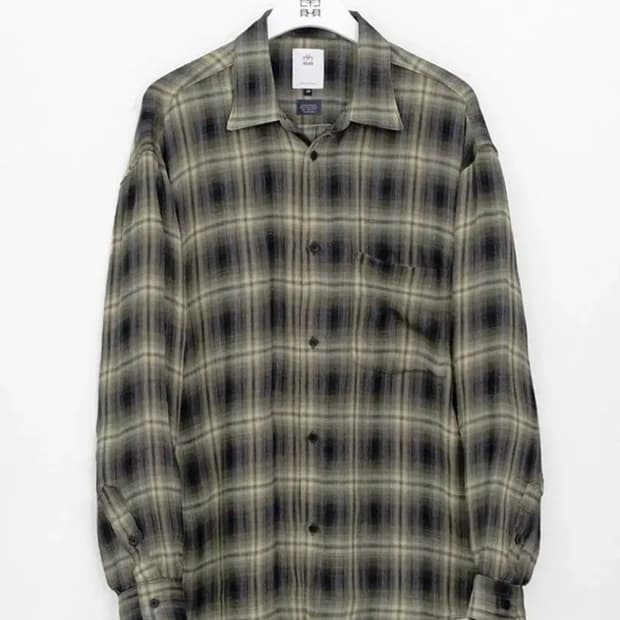 [3]폴리테루 멀티브라운 체크셔츠