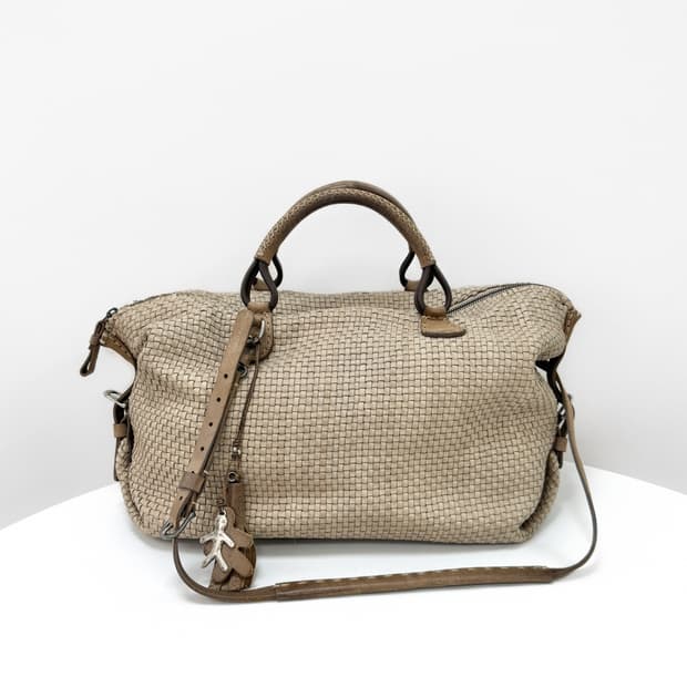 헨리 베글린 인트레치오 우븐 레더 2WAY백