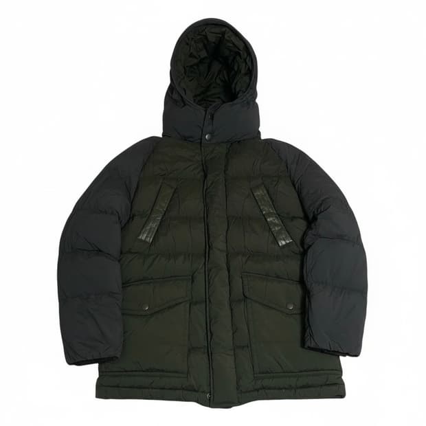 커스텀멜로우 러버 다운 패딩 L