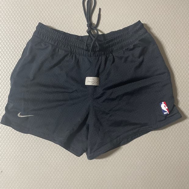 나이키X피어오브갓 베스킷볼 쇼츠 오프 누와르 M