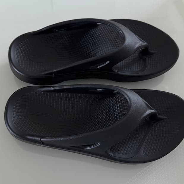 우포스 오리지날 블랙 260 Oofos OOriginal Black