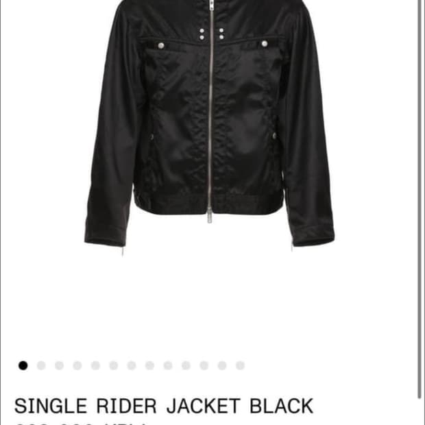 NEXTDOORLIPS 싱글 라이더 자켓