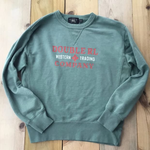 더블알엘 웨스턴 트레이딩 컴퍼니 프린팅 스웻셔츠