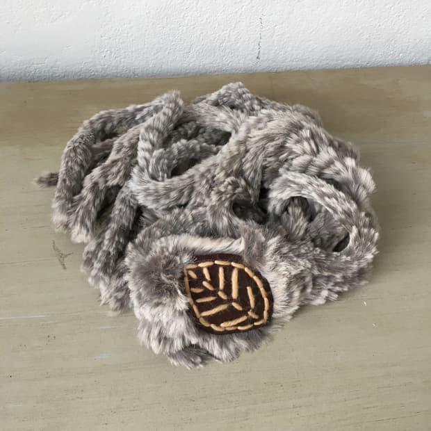 fur belt scarf