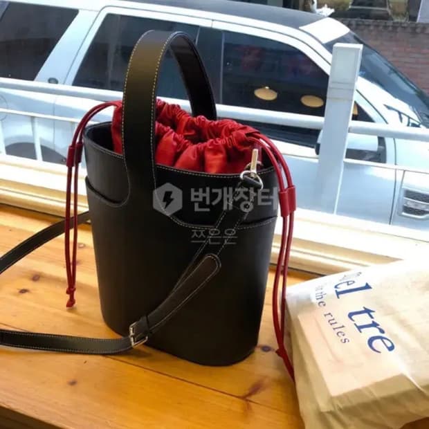 빈티지 원통형 가방 숄더백 