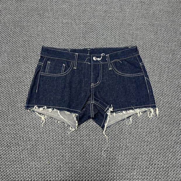 빈티지 데님 숏팬츠
