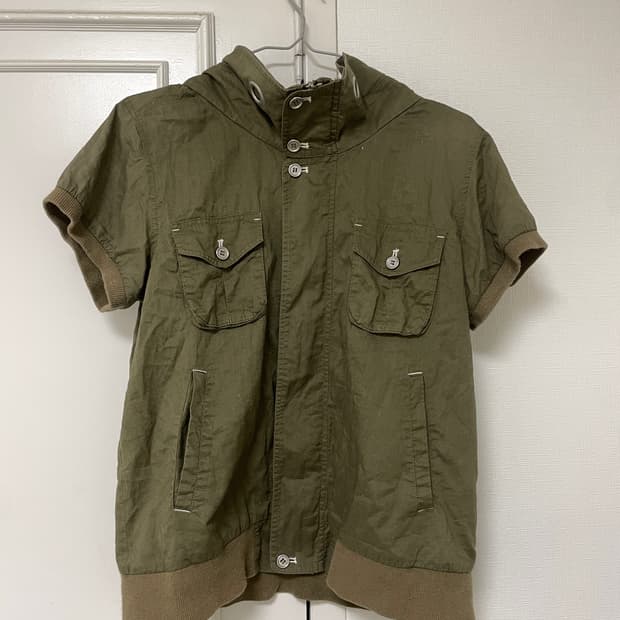 빈티지 반팔 자켓 vintage half tee jacket