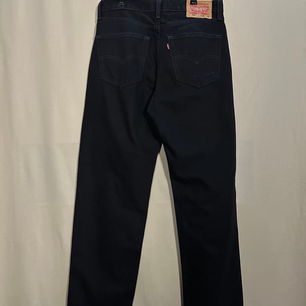 리바이스 550 흑청 스트레이트 처분 