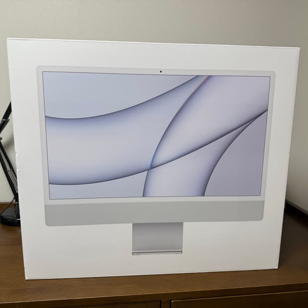 아이맥 M1 24인치 256GB 실버 + 박스포함