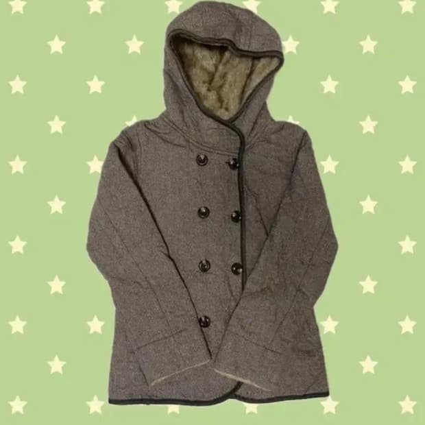 일본 빈티지 모리걸 하구미 털 자켓 아우터