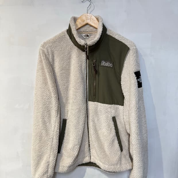 노스페이스 아이보리 플리스 집업