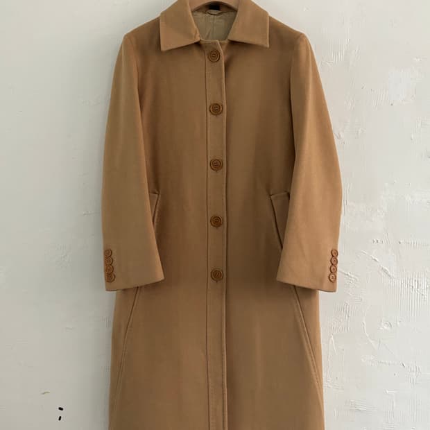 Helmut Lang 헬무트랭 베이지 롱 코트