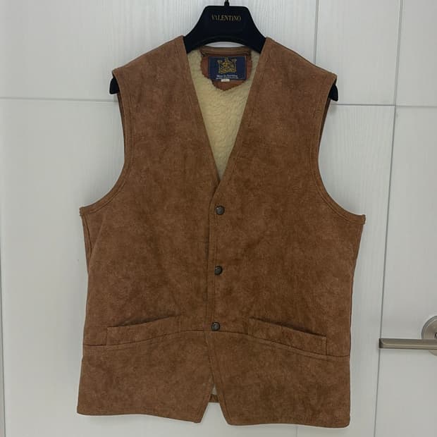 Auswool Products 양털 조끼 M 55,66