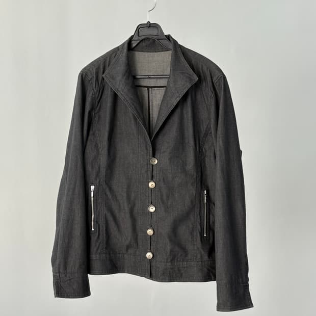 미니멀 테일러드 셔츠 자켓