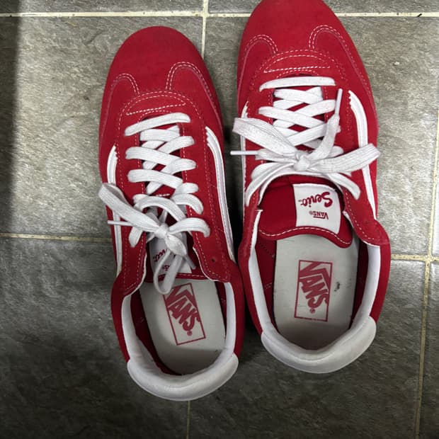 반스 슈퍼로우 레드