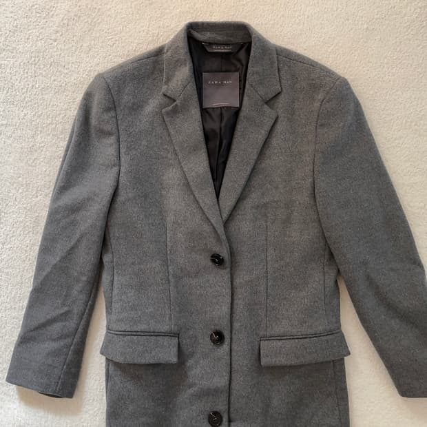 자라 맨 zara man 코트 m