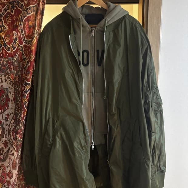 준지 낙하산 야상 후드자켓 (46)