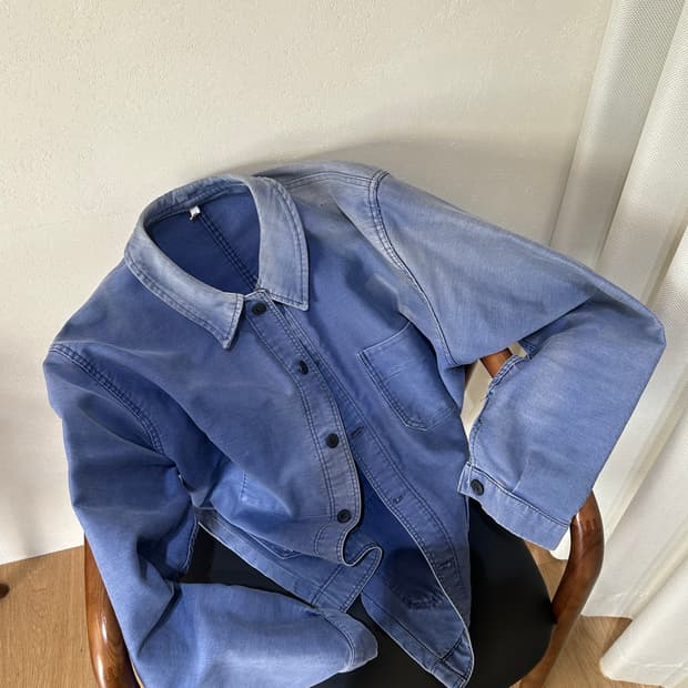 60s 아돌프 라폰 몰스킨 프렌치 워크자켓