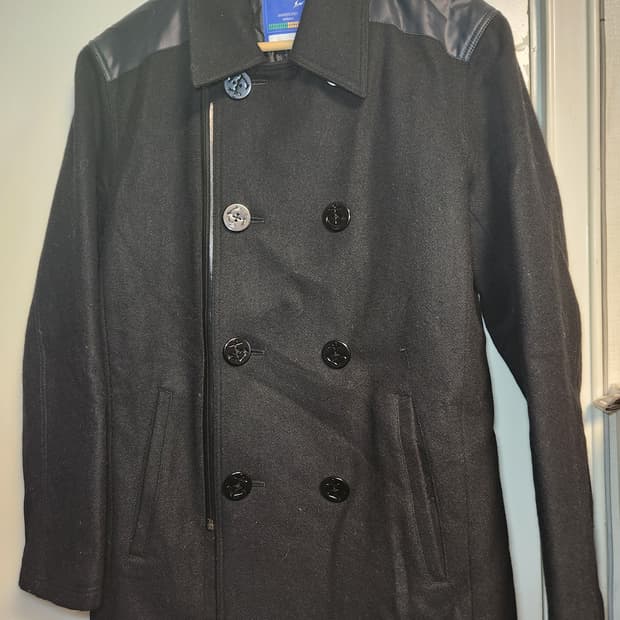 네이버후드x프라그먼트 콜라보 피코트 M