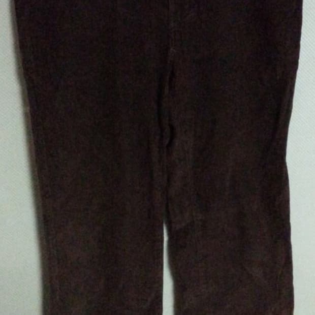 에드윈 골덴 팬츠 밤갈색 32인치