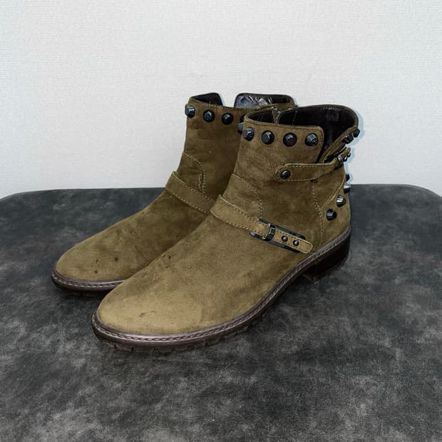Stuart Weitzman Grandstud Combat Boots