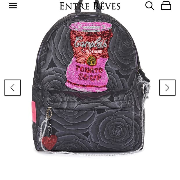 앙트레브 BLACK ROSE CAMPBELL 백팩