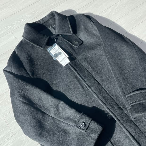 애드호크 세미오버 하프 발마칸 코트