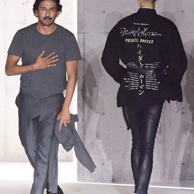 Haider ackermann 20FW private dancer 자켓