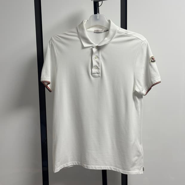[M사이즈/화이트] 몽클레어 카라티