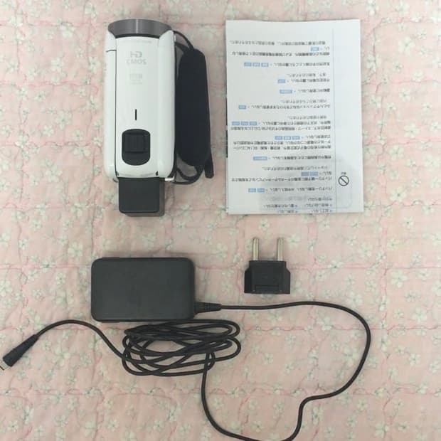 캐논 ivis hf r700 (화이트) 빈티지 디지털 캠코더