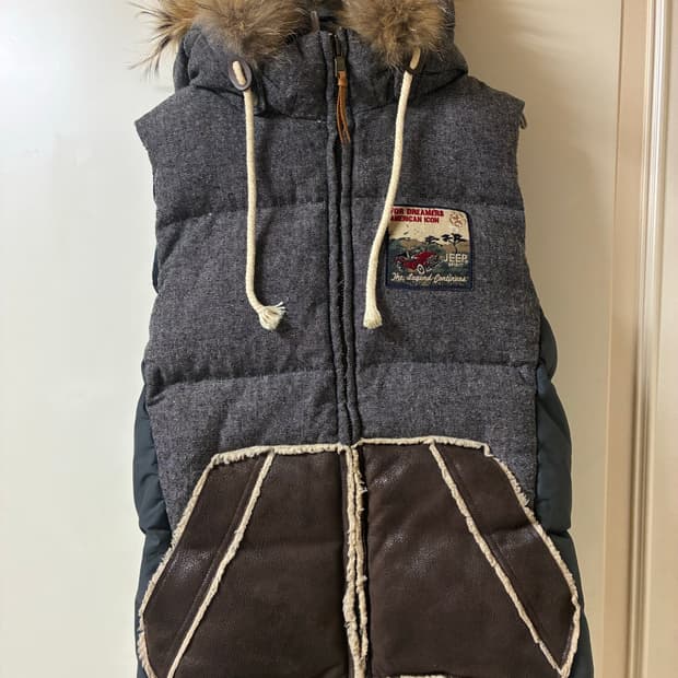 jeep 베스트 패딩